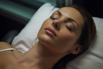 Expert performing botox injection treatment for cosmetic procedures in medical cosmetology - obrazy, fototapety, plakaty