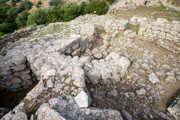 Nuragic Sanctuary of Santa Vittoria - Sardinia - Italy