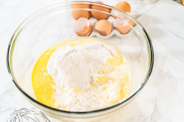 Crafting Lemon, Blueberry, and Vanilla Bundt Cakes