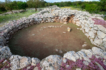Nuragic Sanctuary of Santa Vittoria - Sardinia - Italy