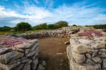 Nuragic Sanctuary of Santa Vittoria - Sardinia - Italy