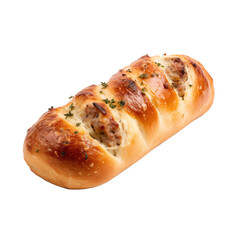 Baked bread, dense and delicious filling.