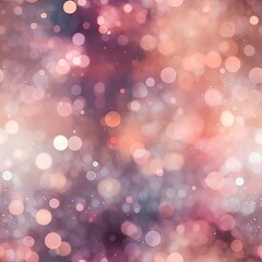 abstract pink party background with blurry festival lights, glitter and bokeh effect 