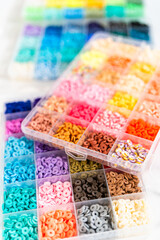 Colorful Clay Beads Set for Creative Kids' Bracelet Making