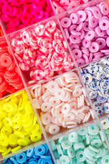 Colorful Clay Beads Set for Creative Kids' Bracelet Making