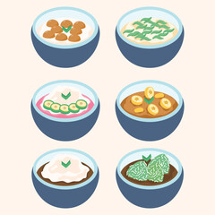 Traditional Indonesian Dessert Made from Rice Flour