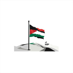vector image of free Palestine