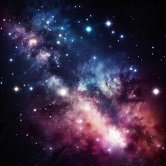 Obraz premium A night sky filled with stars that don't just twinkle