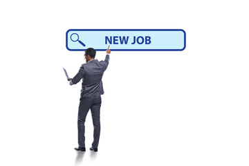 Concept of online search for new vacancies