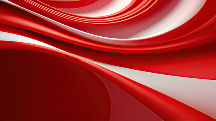 red abstract wave background