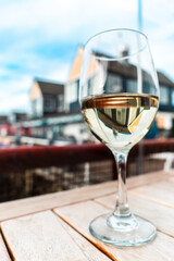glass of wine