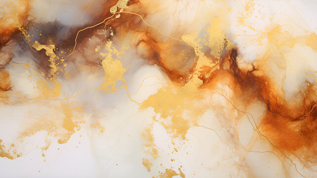 abstract watercolor background | generative AI © No34
