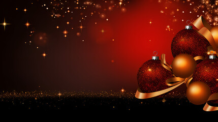 christmas background with balls,christmas background with baubles,red christmas background,