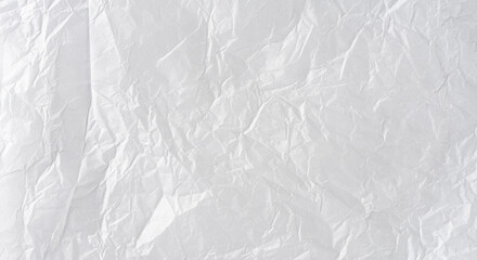 white crumpled paper texture background