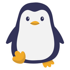 cute penguin illustration