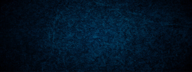 Abstract dark blue stone marble wall concrete texture backdrop background anthracite panorama. Blackboard blank dirty chalkboard Panorama dark grey blue slate background or texture.