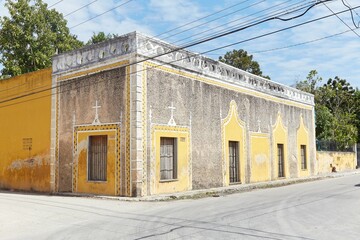 Izama, the Yellow City, known for its colonial architecture and large pyramids