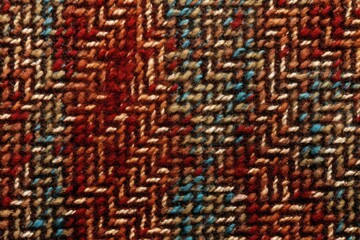 Fototapeta premium Seamless pattern of real tweed fabric texture as a background