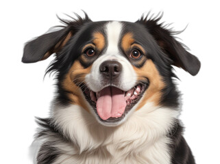 A dog smiling from Generative AI