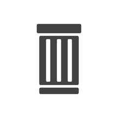 recycle bin icon vector illustration design