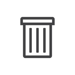recycle bin icon vector illustration design