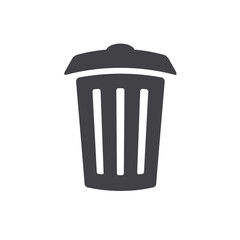 recycle bin icon vector illustration design