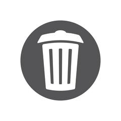 recycle bin icon vector illustration design