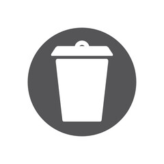 recycle bin icon vector illustration design