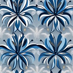 Fototapeta premium christmas patterns