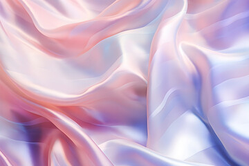 Obraz premium Glossy Cloth Background - Generative AI