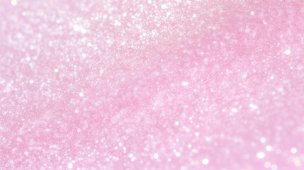 pink sequined drops on the surface