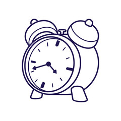 table alarm clock icon free vector