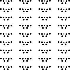 Texture or screentone consists of individual clusters of dots. Also, groups of dots look like animal paw prints