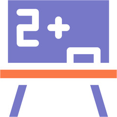 Fototapeta premium Math vector design icon .svg