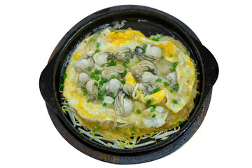 Top view of Oyster section, focus selective