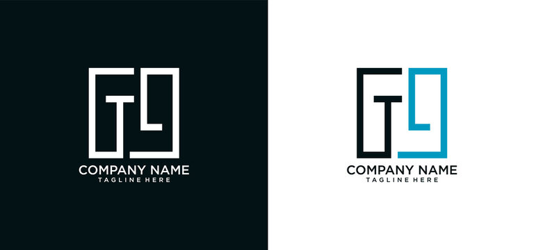 TL INITIAL LOGO DESIGN