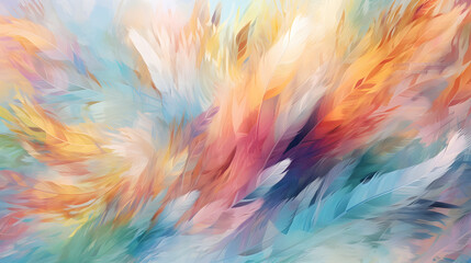 Fototapeta na wymiar soft abstract feather fluffy background wallpaper