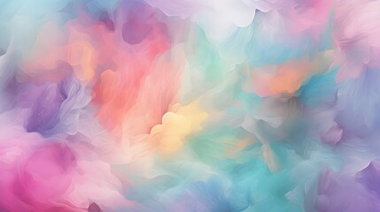 soft fluffy clouds pastel abstract background wallpaper - obrazy, fototapety, plakaty