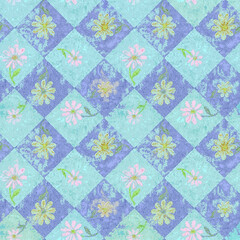 geometrical pattern digital shirt design  