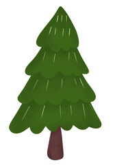 christmas tree green tree It is a symbol of Christmas.