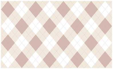 アーガイル 背景 ピンク