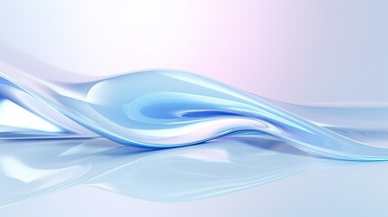 Subzero Symphony Graceful Curves on a Plane Background of Frozen Harmony