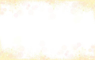 Luxury gold glitter. golden sparkle confetti. shiny glittering dust. corner frame border transparent background