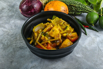 Asian cuisine - Ginger Garlic Chicken