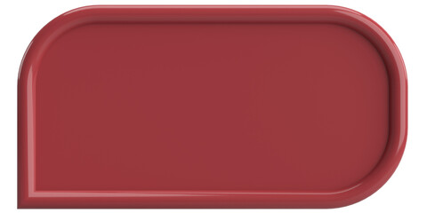 Price tag. Speech bubble. 3D illustration.