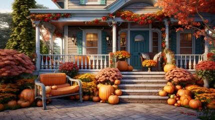 pumpkins for sale at the market