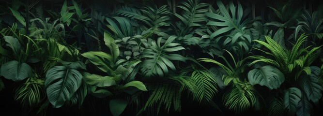 Fototapeta premium A Symphony of Vibrant Botanical Life