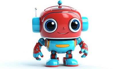 cartoon robot children's toy.