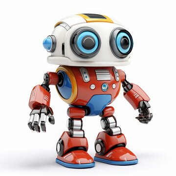 cartoon robot children's toy.