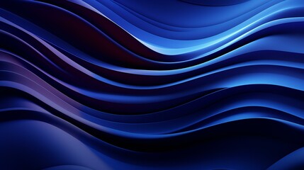 Obraz premium Mesmerizing Interplay of Light and Shadow in Blue Tones Creating a Dynamic Abstract Texture